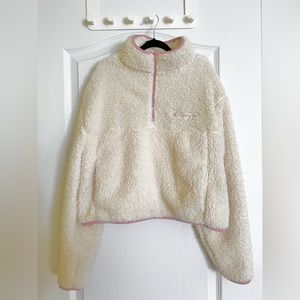 Champion Cozy High Pile Quarter Zip Fleece